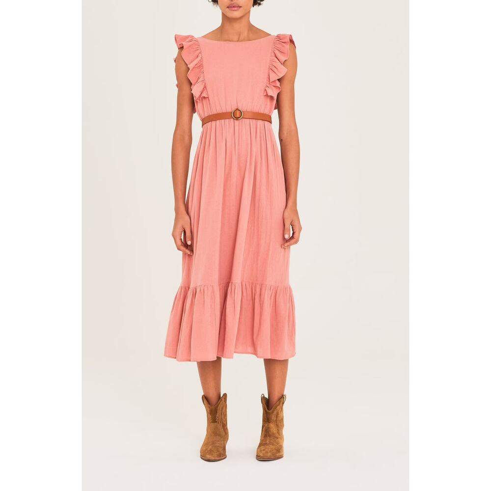 Ba&Sh Dress size 1 Pink Color